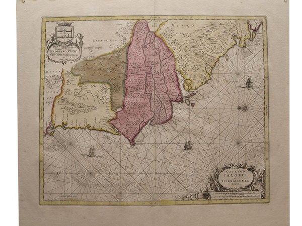Seekarte Westafrika